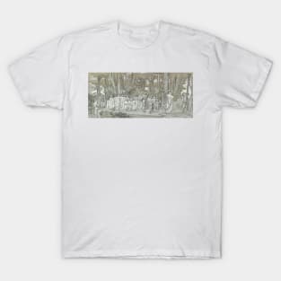 Study For The Daphnephoria by Frederic Leighton T-Shirt